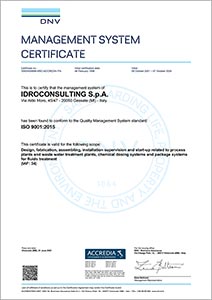 Certificate uni en iso9001 2015 idroconsulting october2024